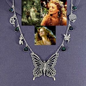 “Titania: Queen of the Faeries" Midsummer Night's Dream Handmade Fairy Necklace